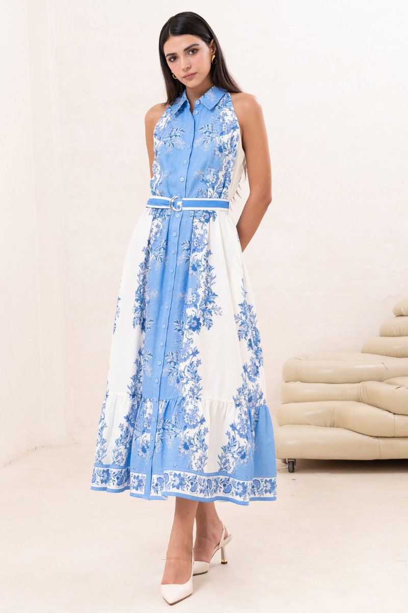 SARITA LINEN DRESS – YUMI KIM