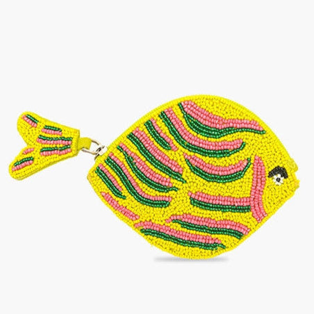 Aloha Catch Mini Beaded Pouches