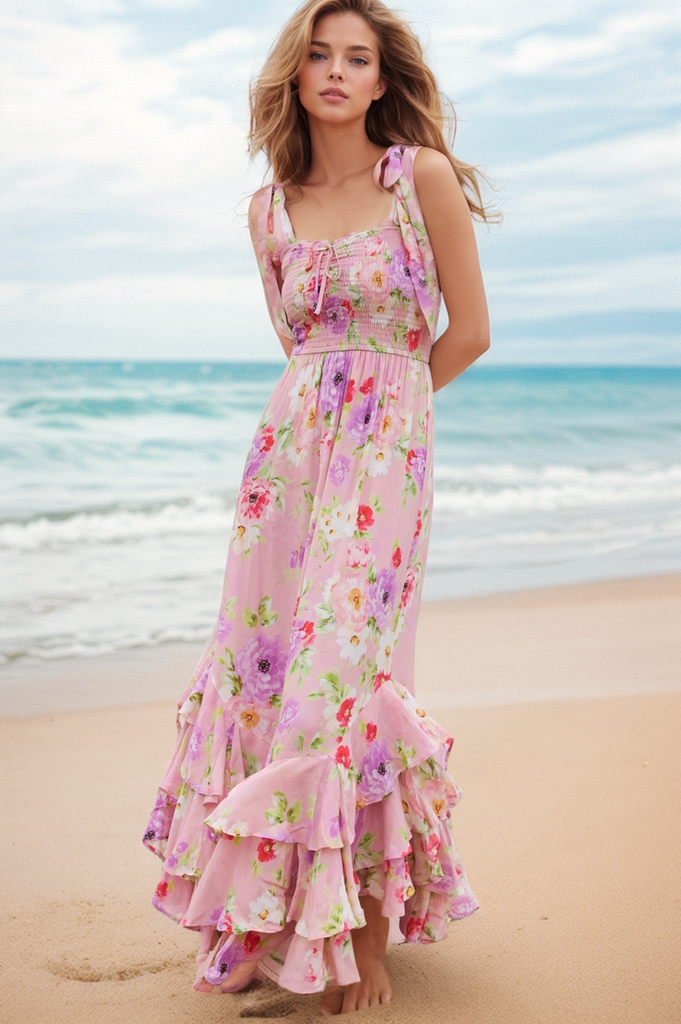 Floral Maxi Dresses  Silk Maxi Dresses – YUMI KIM