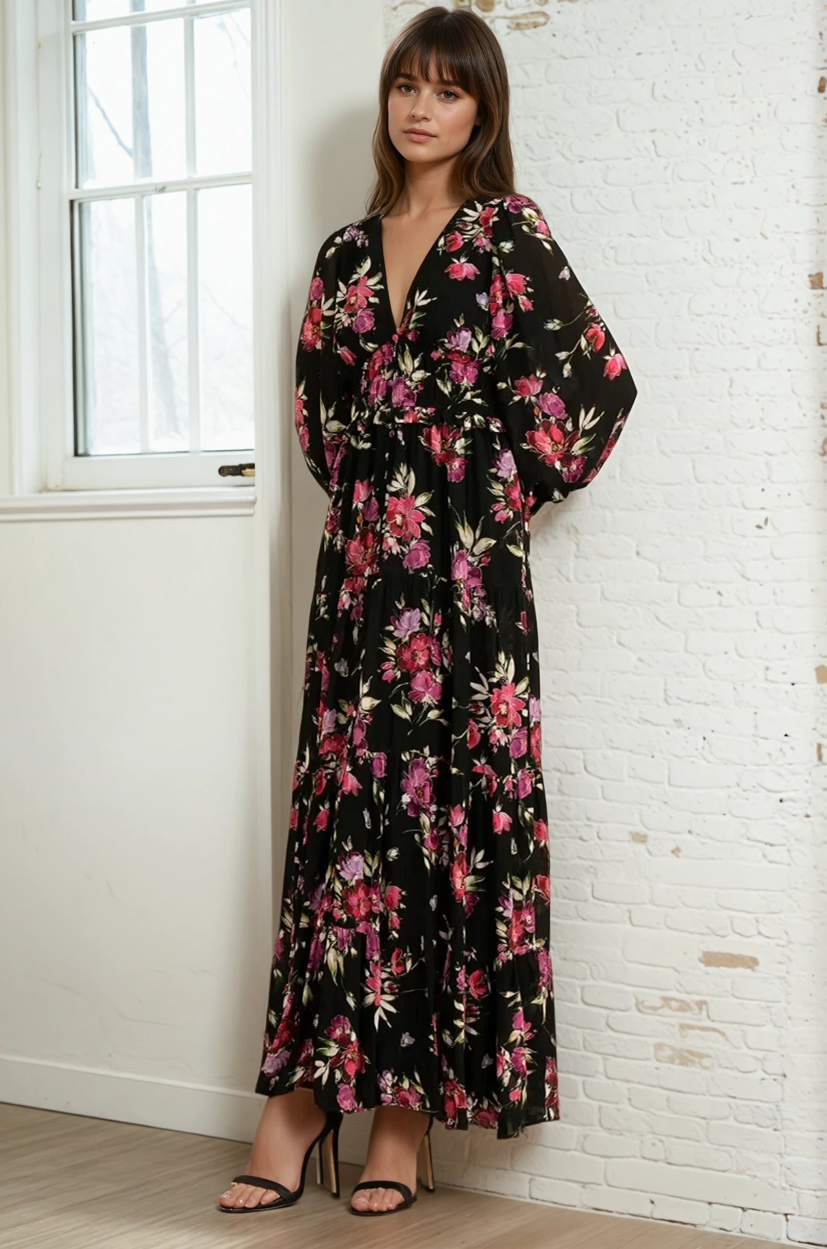 期間限定　Ameri VINTAGE LACE KUNG FU DRESS Ameri（アメリ）の「LACE KUNG FU DRESS（ワンピース）」 - WEAR