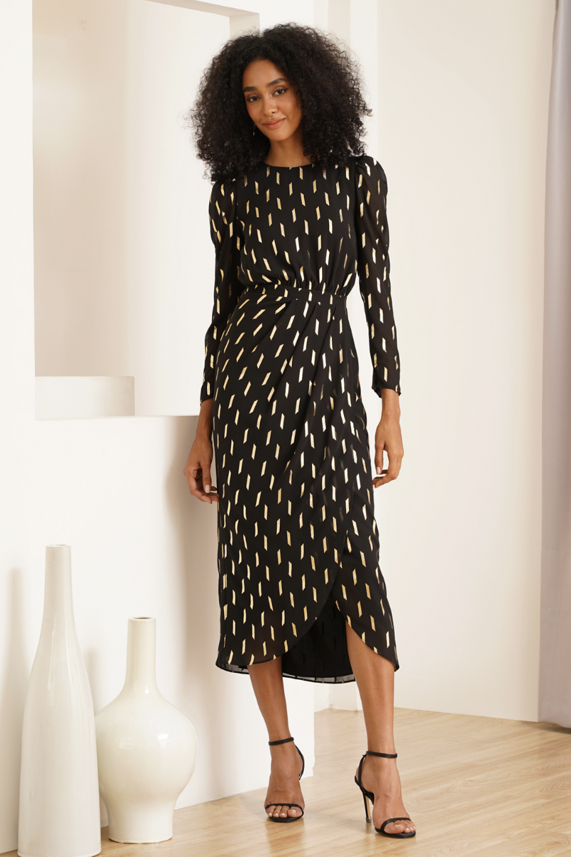 Yumi kim long clearance sleeve dress