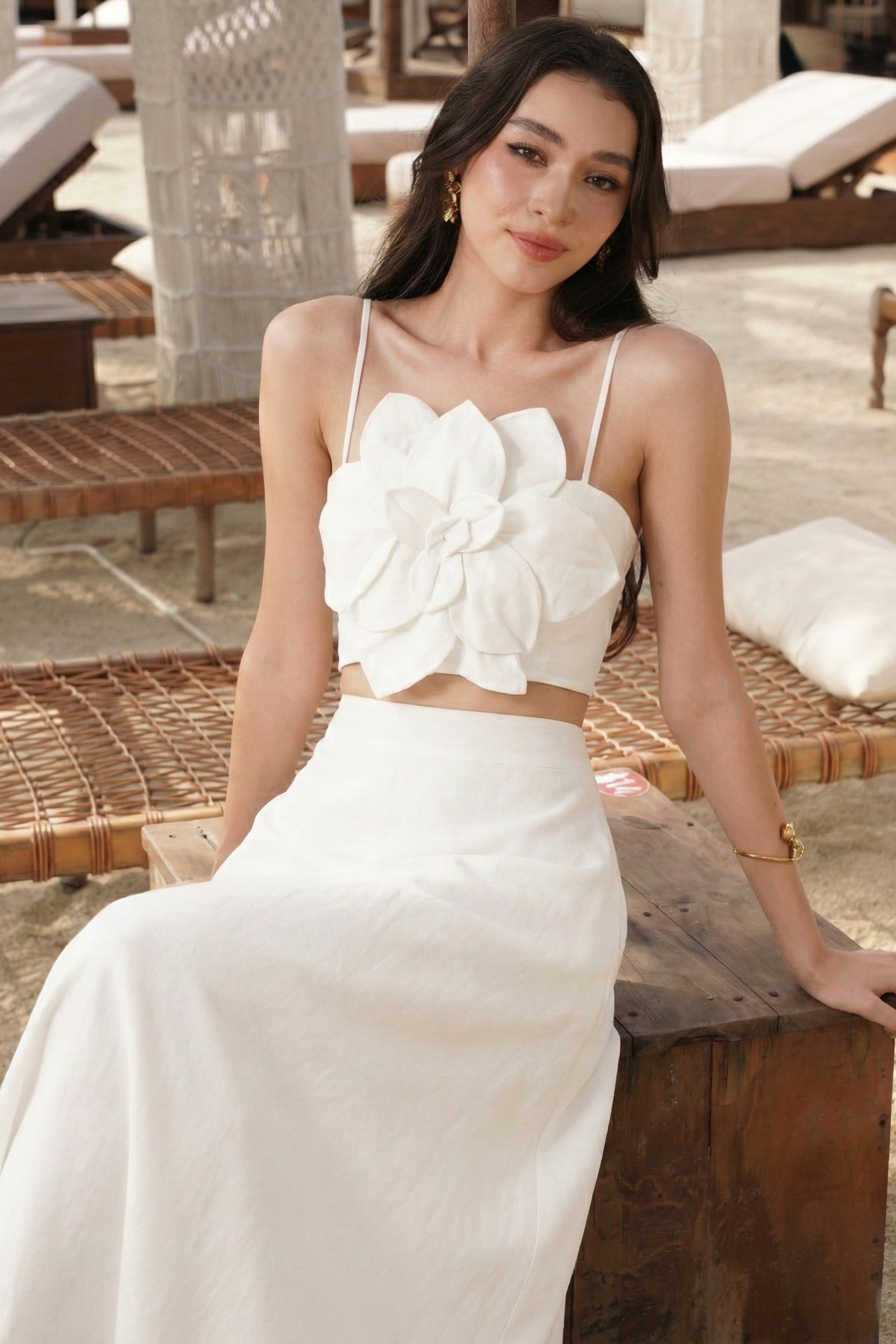 white christmas dresses Yumi Kim | Rush Hour Silk Maxi Dress | XXS main image 0