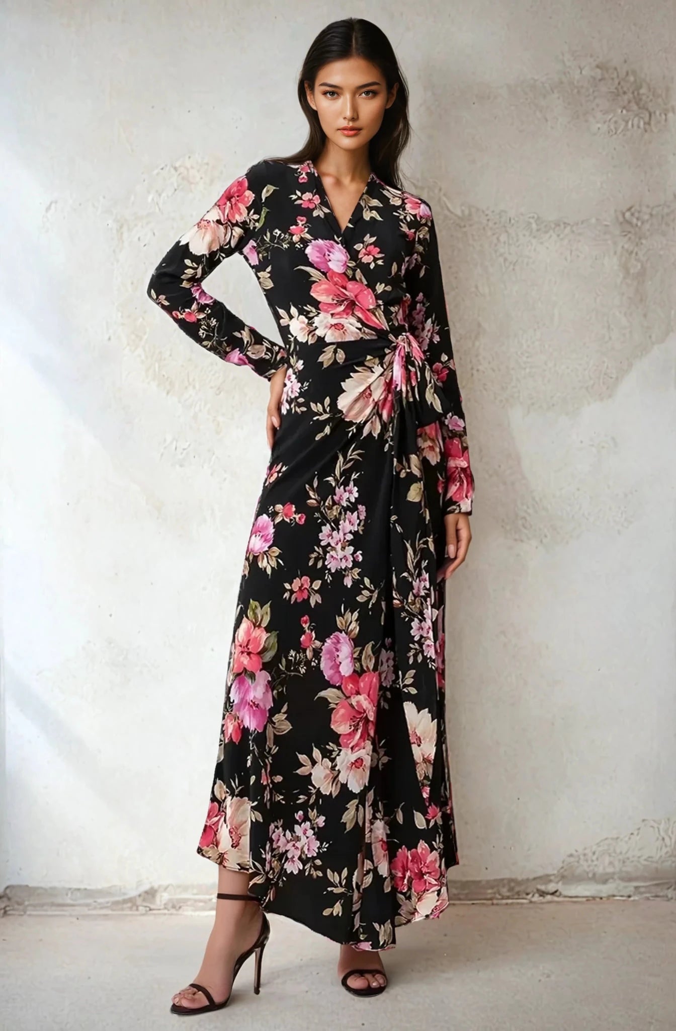 knee length dresses for ladies Nude Lucy Akira Maxi Dress White