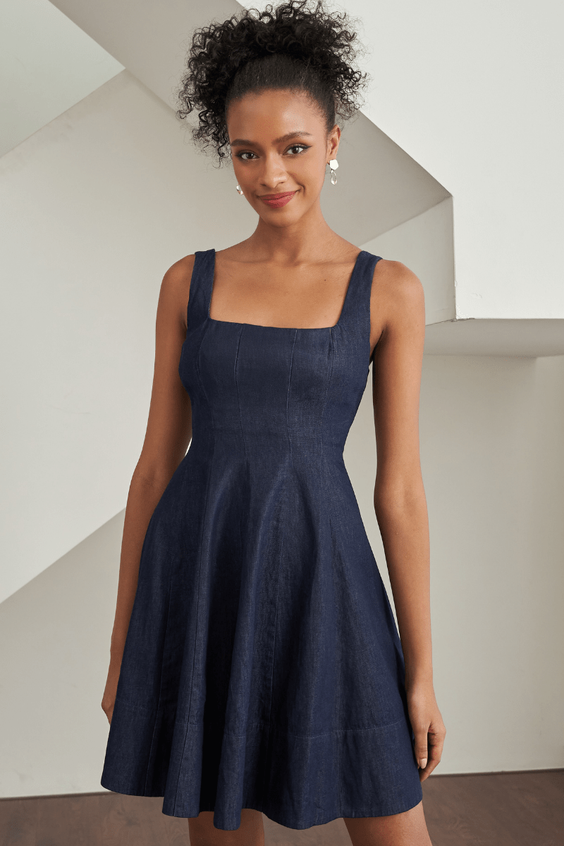 Yumi Kim | Babe Dress | XS | Denim Yumi Kim | Babe Dress | XS | Denim