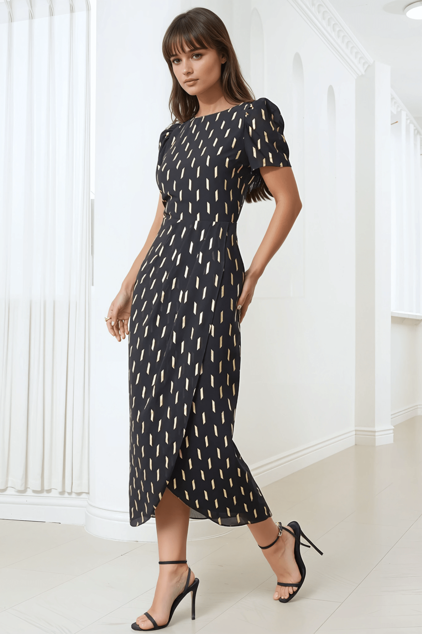 haven mixed media maxi dress Haven Embroidered Linen Maxi Dress White / M by Hale Bob | Exclusive Designer Clothing