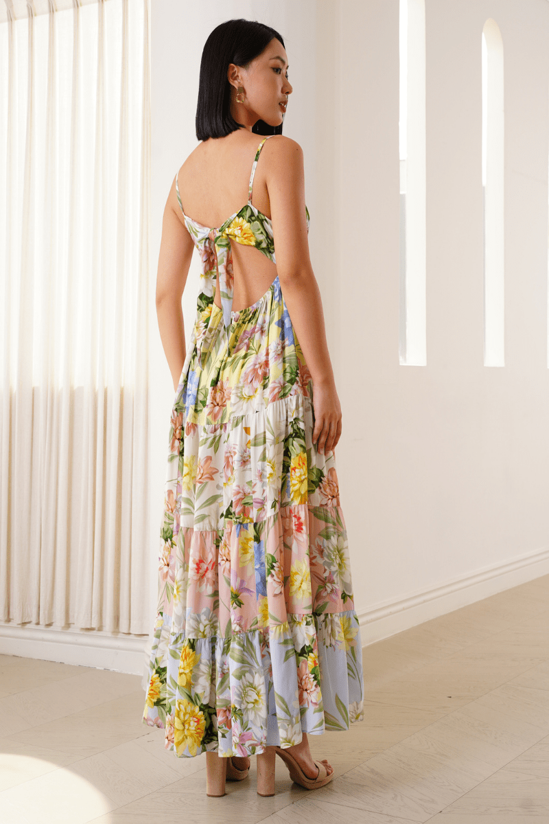 chinese dress ladies Yumi Kim | Calypso Maxi Dress | M