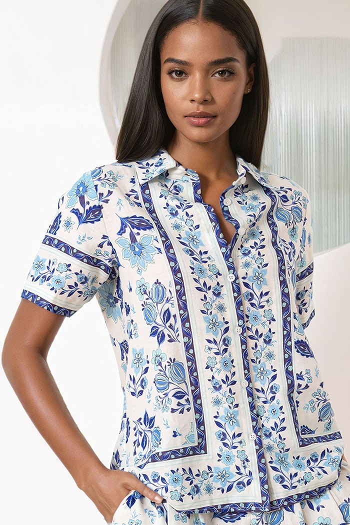 CARLY LINEN TOP – YUMI KIM