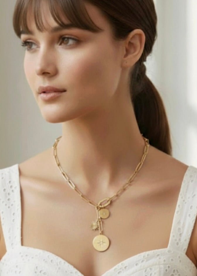 Cascade Gold Necklace – YUMI KIM