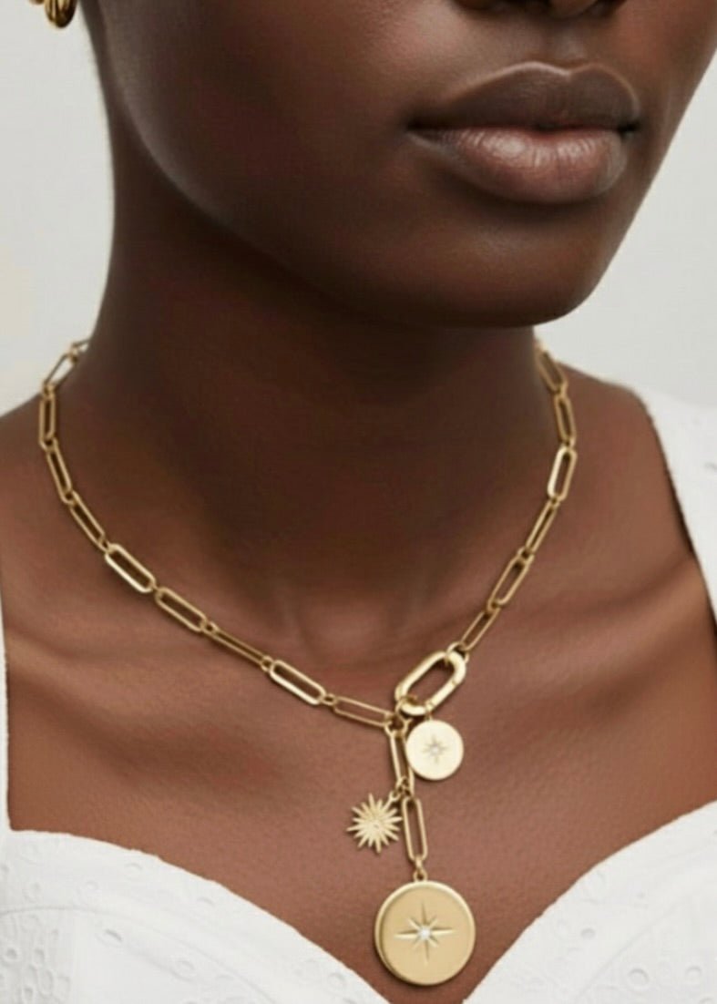 Cascade Gold Necklace – YUMI KIM
