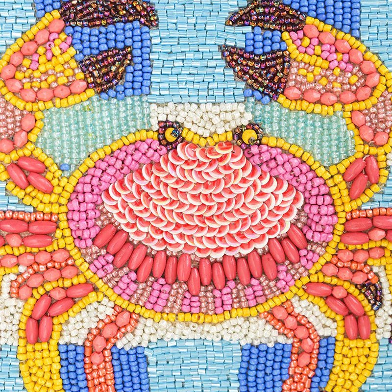 MIKIMOTO パーティバッグ Check Mate Crab Beaded Midi Bag – YUMI KIM