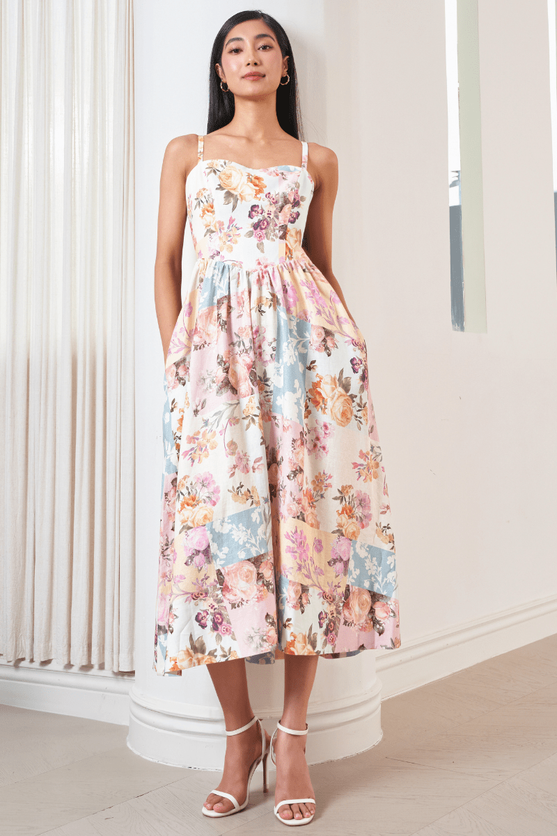 linen dresses for sale ESME Linen Dress DANBERRY / L