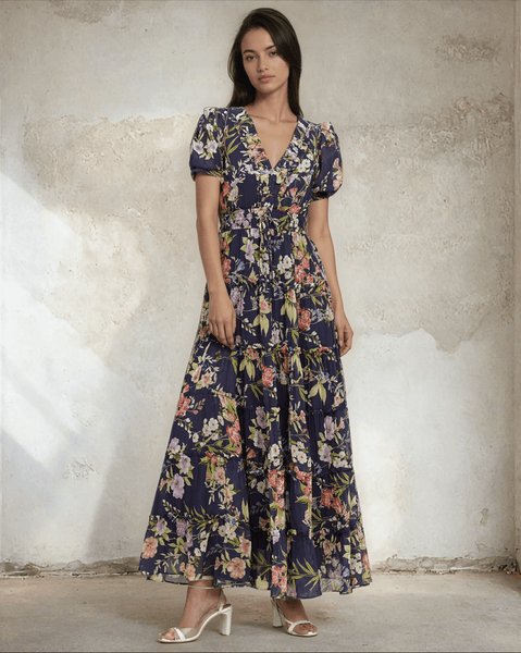 farrah midi dress Farrah Midi Dress *Savannah Taylor Exclusive* XS / Floral
