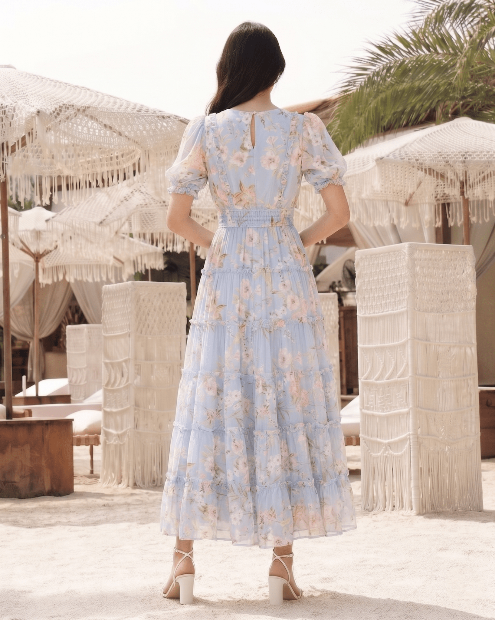 YUMI KIM Farrah Maxi Dress - Natural