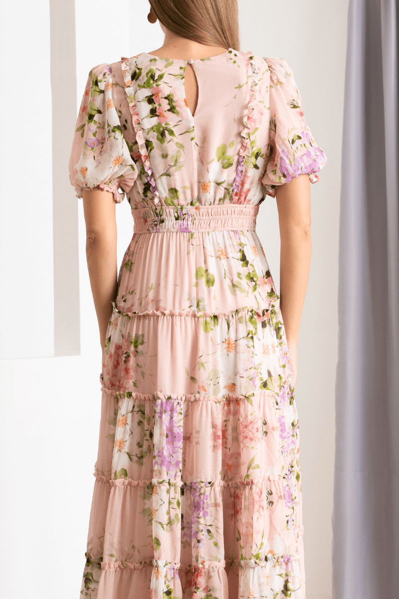 farrah maxi dress Farrah Dress Soft KISS Blush / S