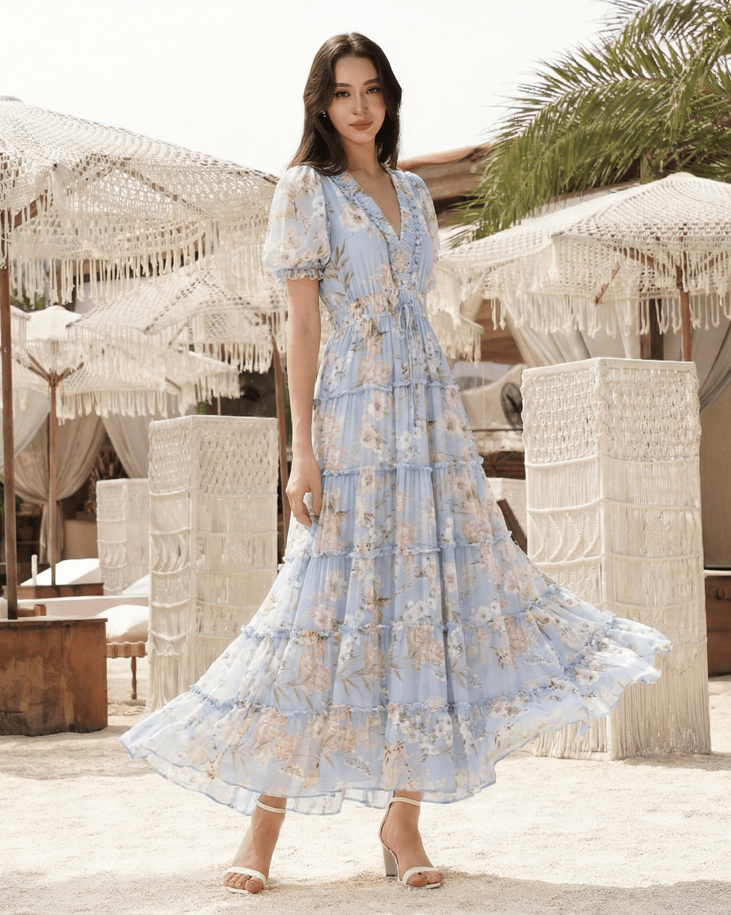 YUMI KIM Farrah Maxi Dress - Natural YUMI KIM Farrah Maxi Dress - Natural