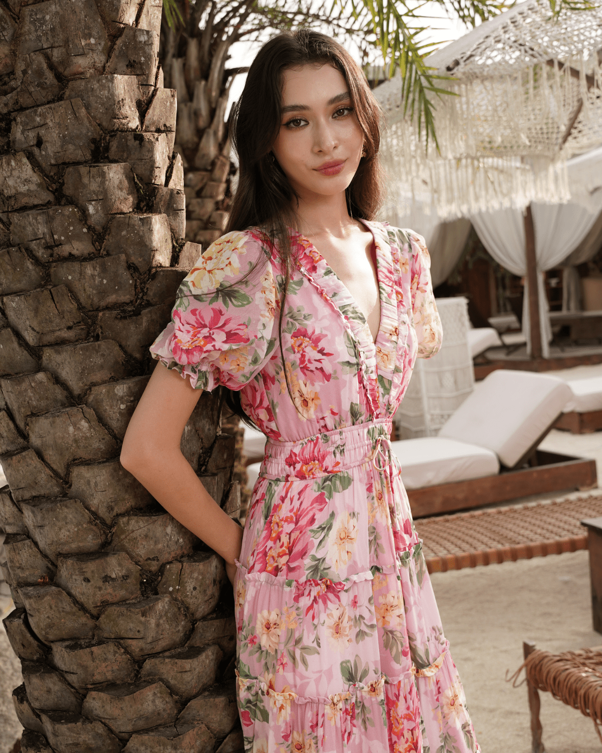 farrah maxi dress Yumi Kim Farrah Maxi Dress in Pink