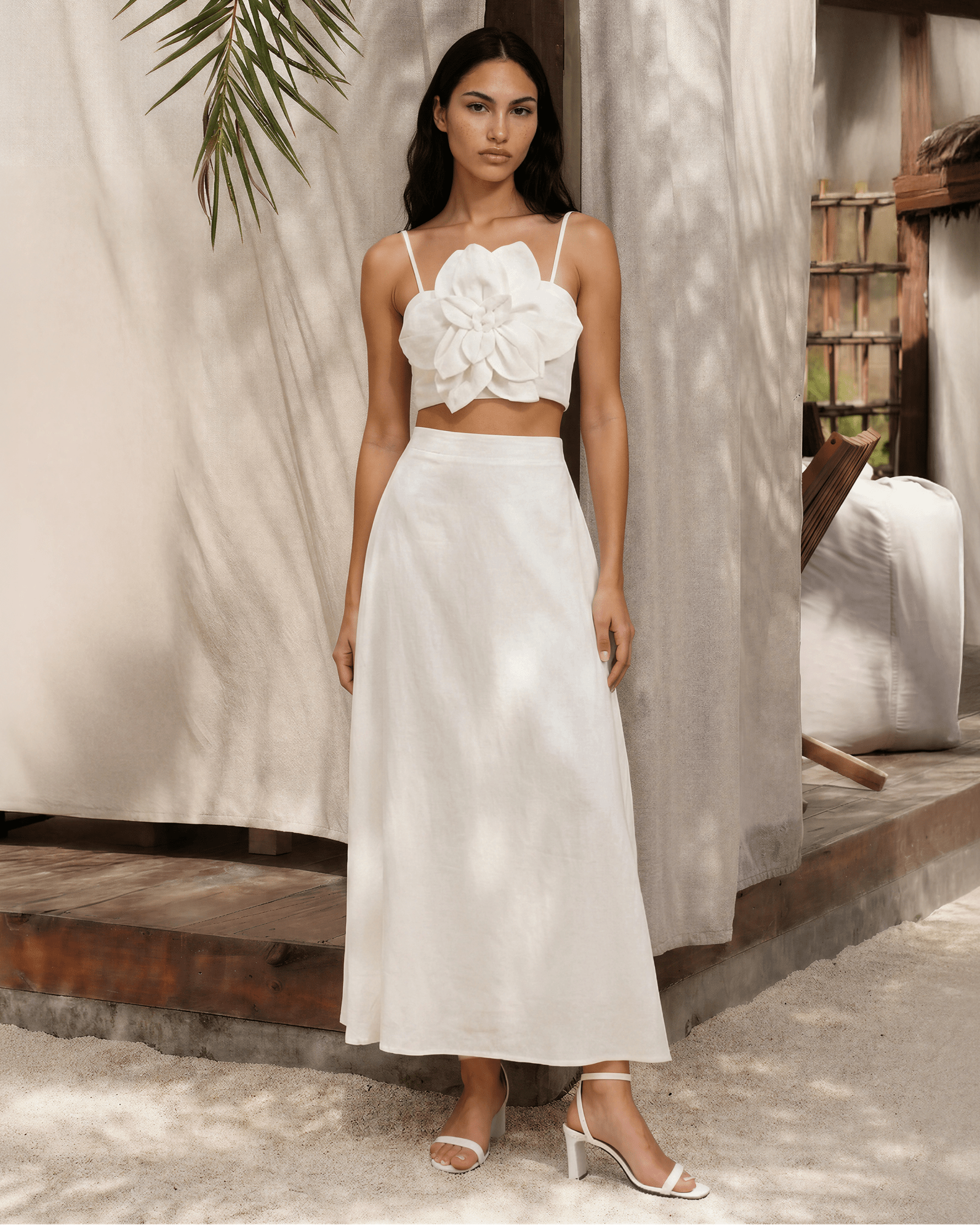【ぷみん】AURALEE HARDTWIST LINEN SKIRT JUKI LINEN SKIRT – YUMI KIM