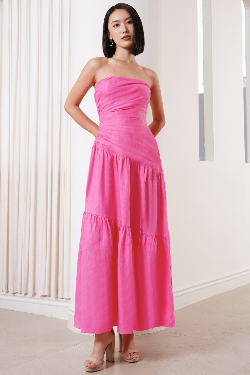 Yumi Kim womens Katrina Maxi Dress, m, Pink