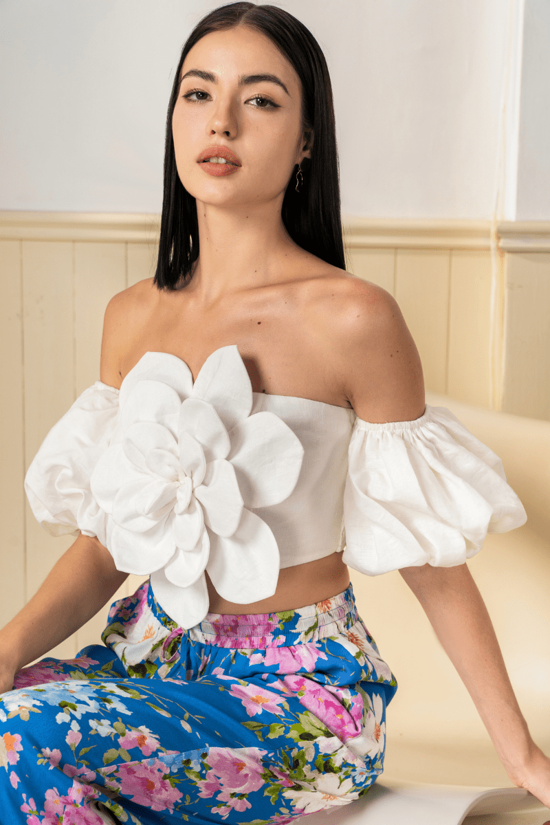Keira Linen Top | YUMI KIM