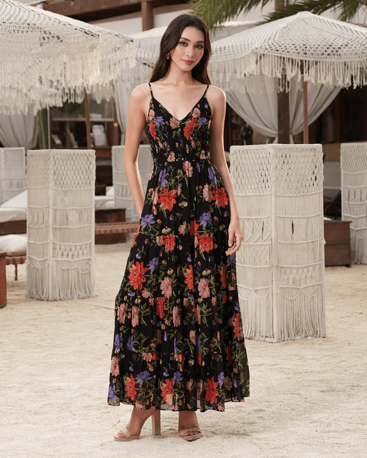 chinese dress ladies Hillary Maxi Dress Dazzling Garden / M main image 0