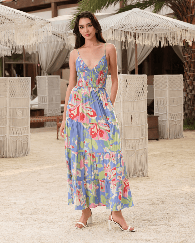 chinese dress ladies Venezia Maxi Dress Its Magic Black / XXS
