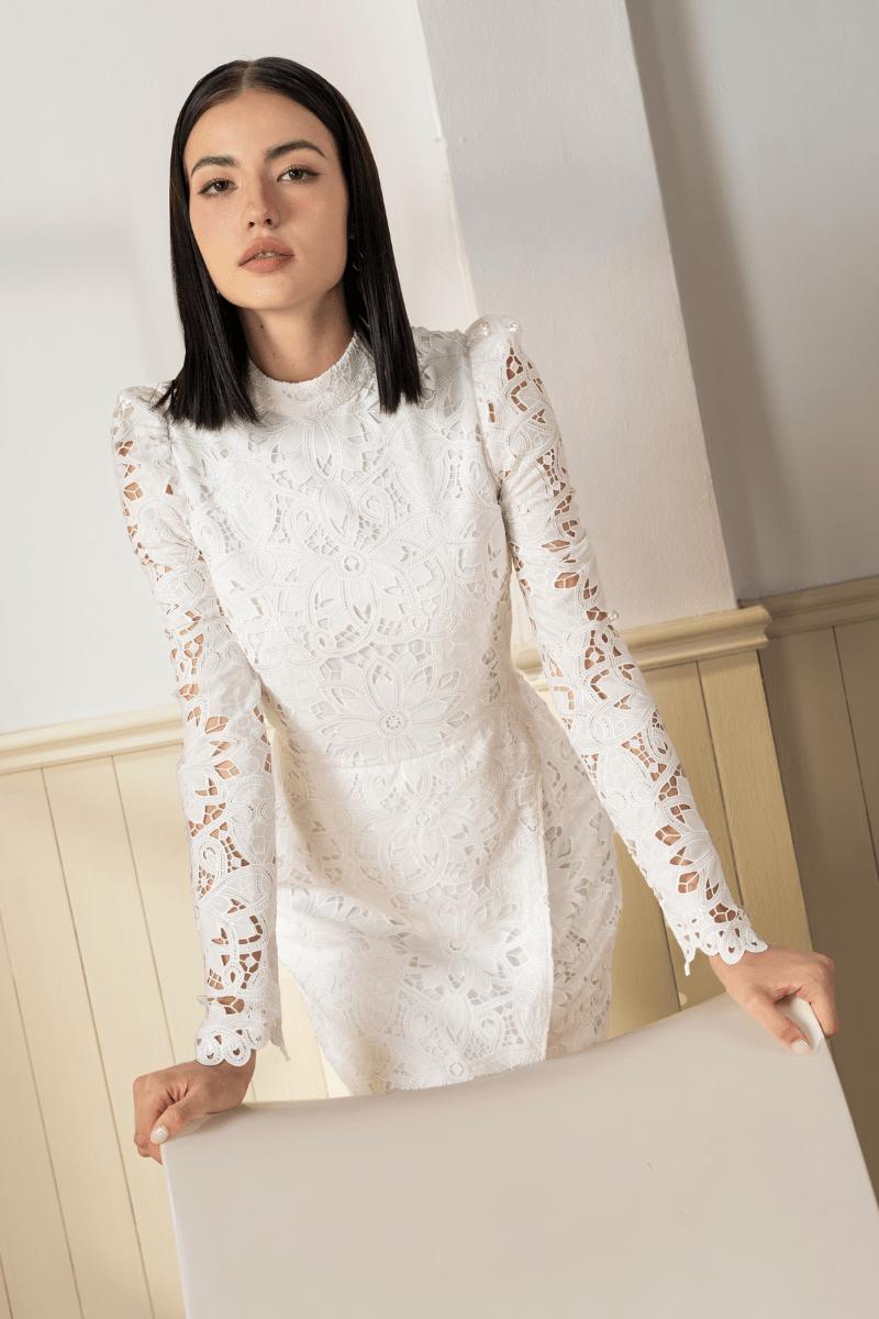 Maybel Dress Sedona Lace / L