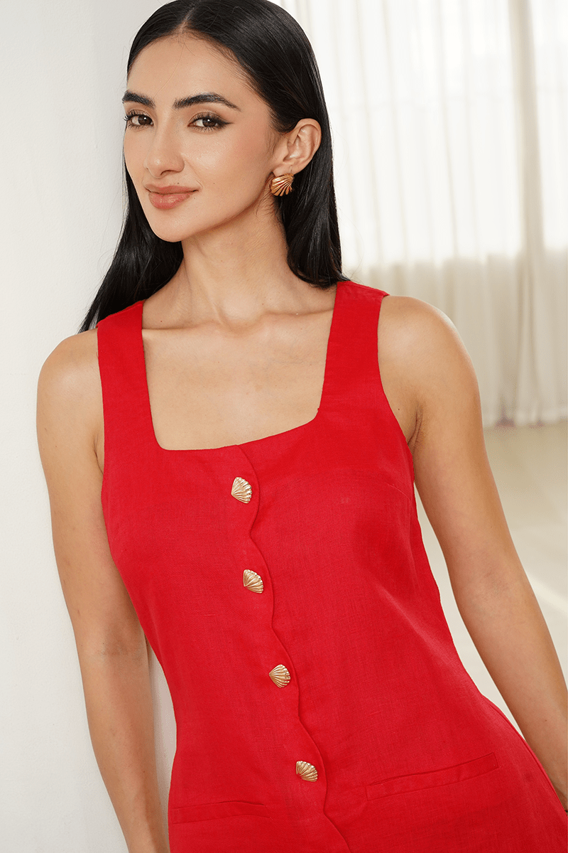 Yumi Kim | Oracle Linen Dress | M