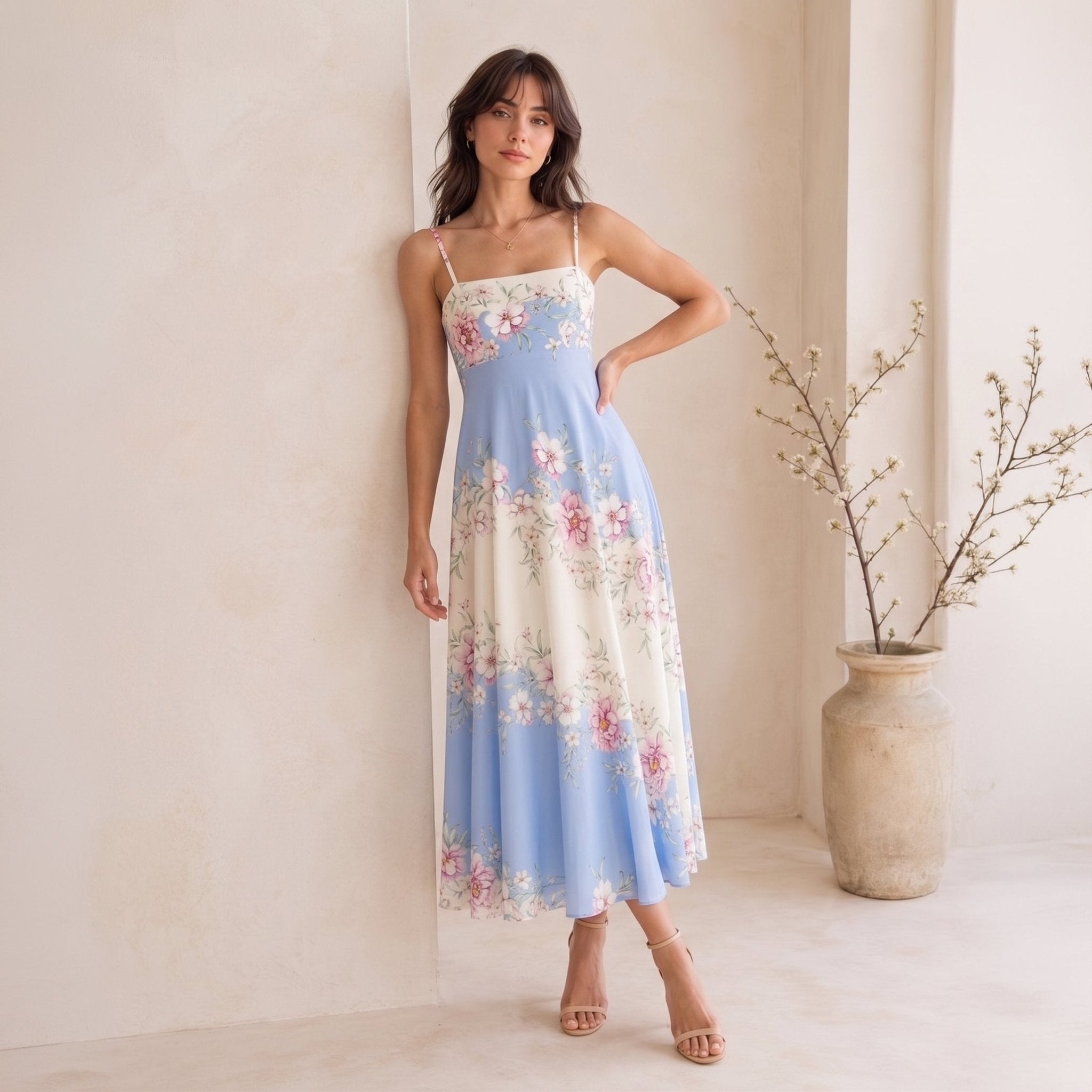 yumi kim bridesmaid dresses Pebble Dress in Baby BLUE The center back zip