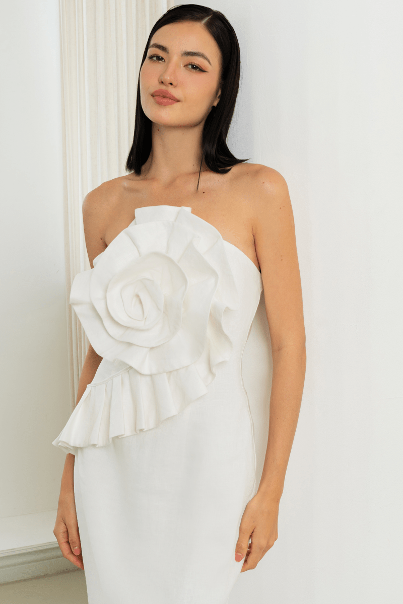 Yumi Kim | Rio Linen Dress | Xs | White Linen