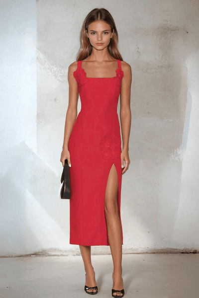 Yumi Kim | Rita Midi Dress | S | Red Yumi Kim | Rita Midi Dress | S | Red