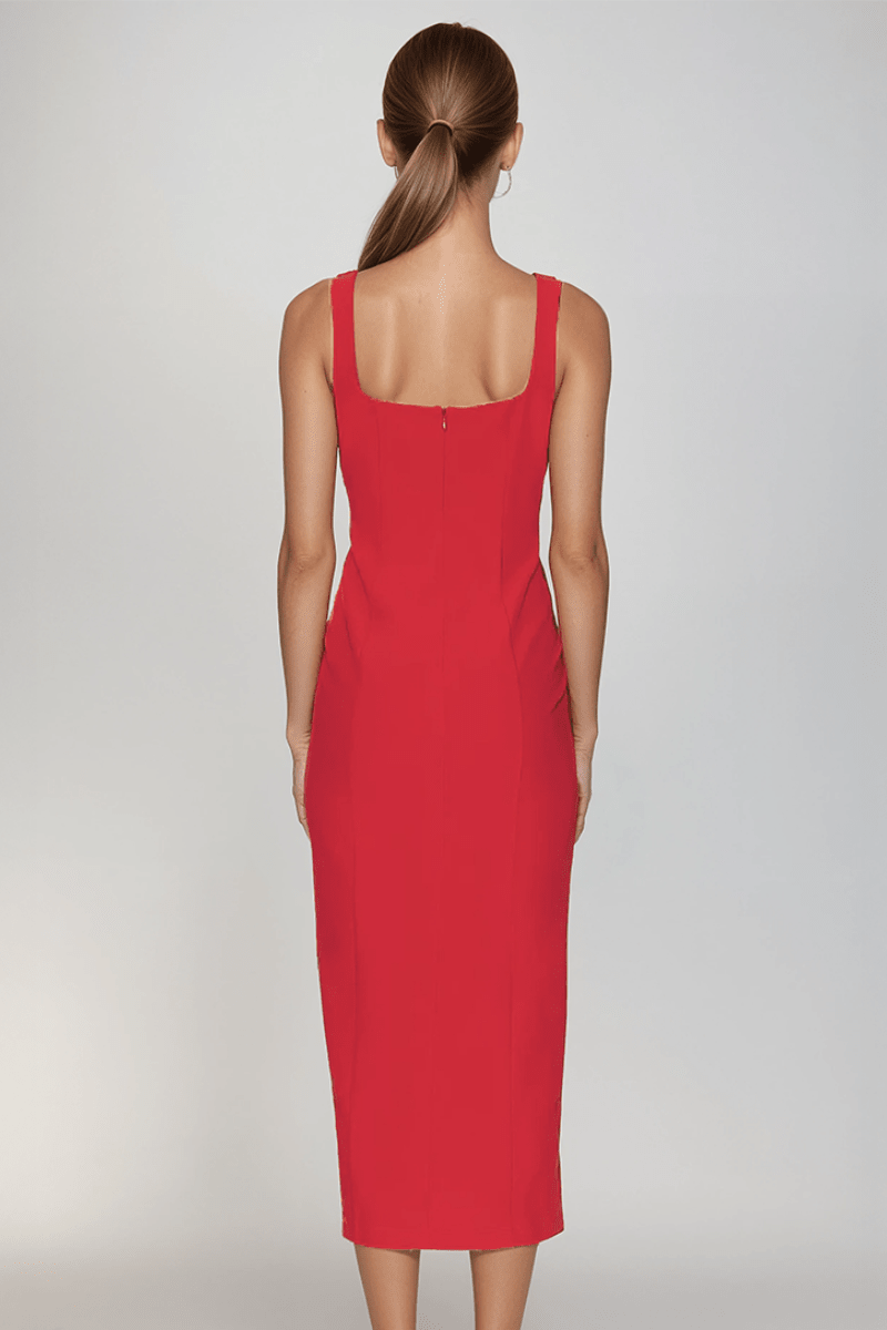Yumi Kim RITA MIDI Dress - Red Yumi Kim RITA MIDI Dress - Red
