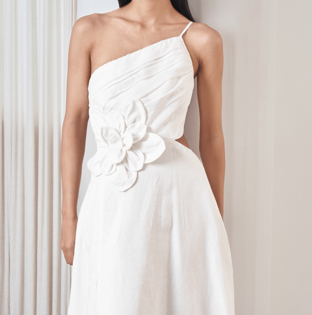 ROMY LINEN DRESS – YUMI KIM