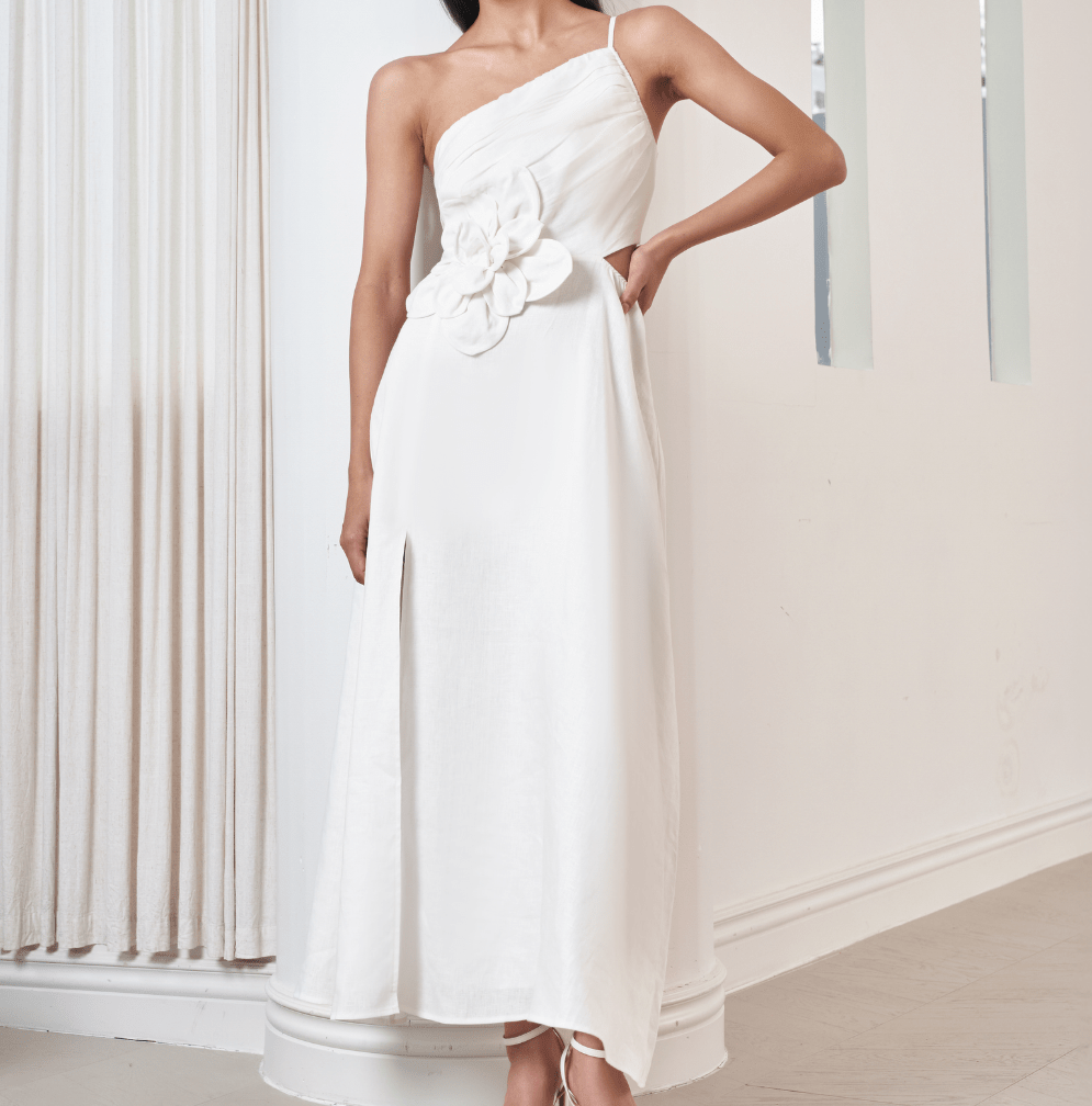 ROMY LINEN DRESS – YUMI KIM