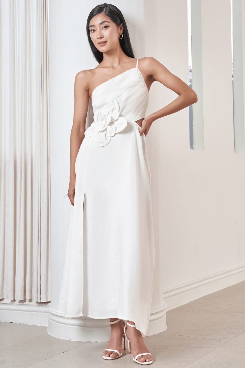 ROMY LINEN DRESS – YUMI KIM