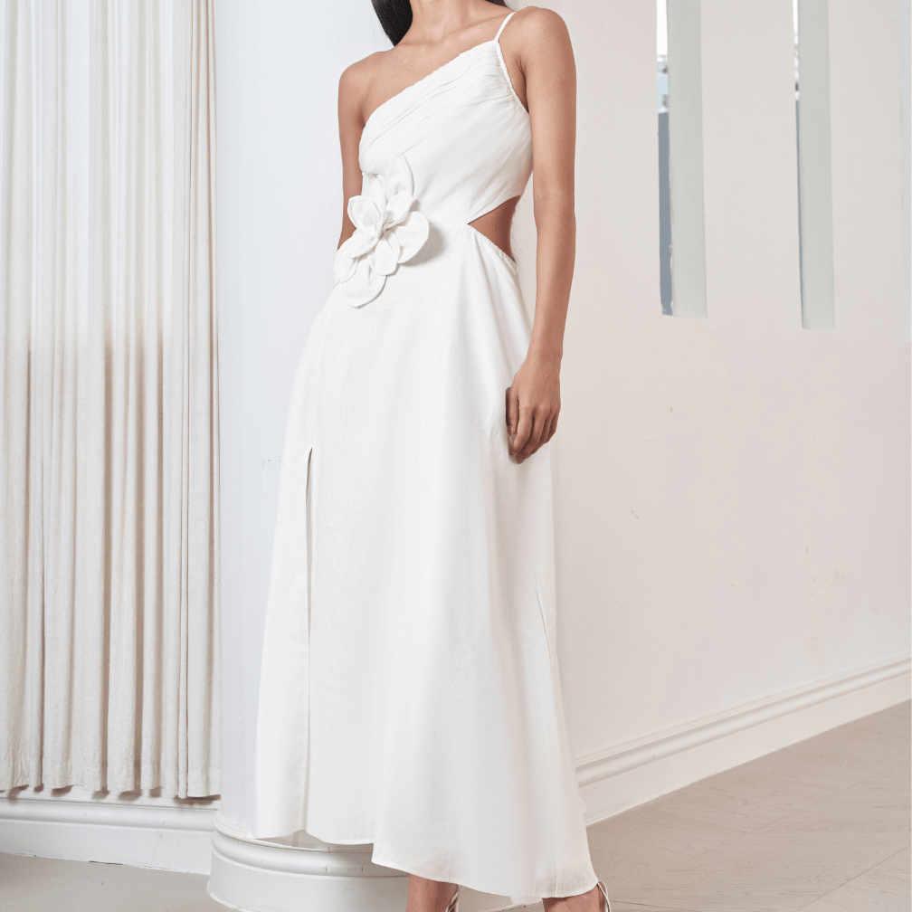 ROMY LINEN DRESS – YUMI KIM