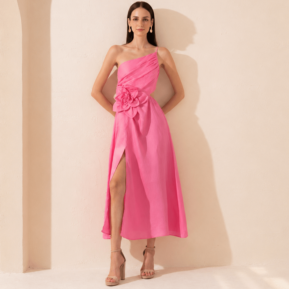 ROMY LINEN DRESS – YUMI KIM