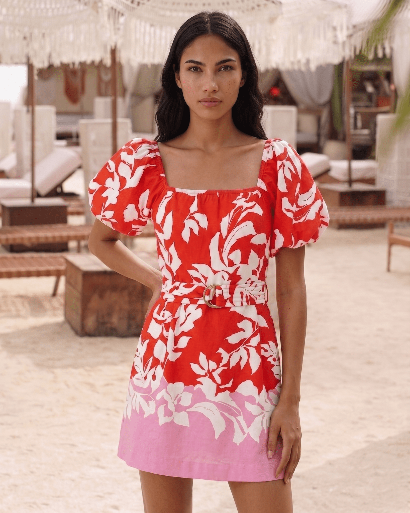 トップス YANYAN ROMY MICROSTRIPE MINI DORESS MINI DRESSES – YUMI KIM