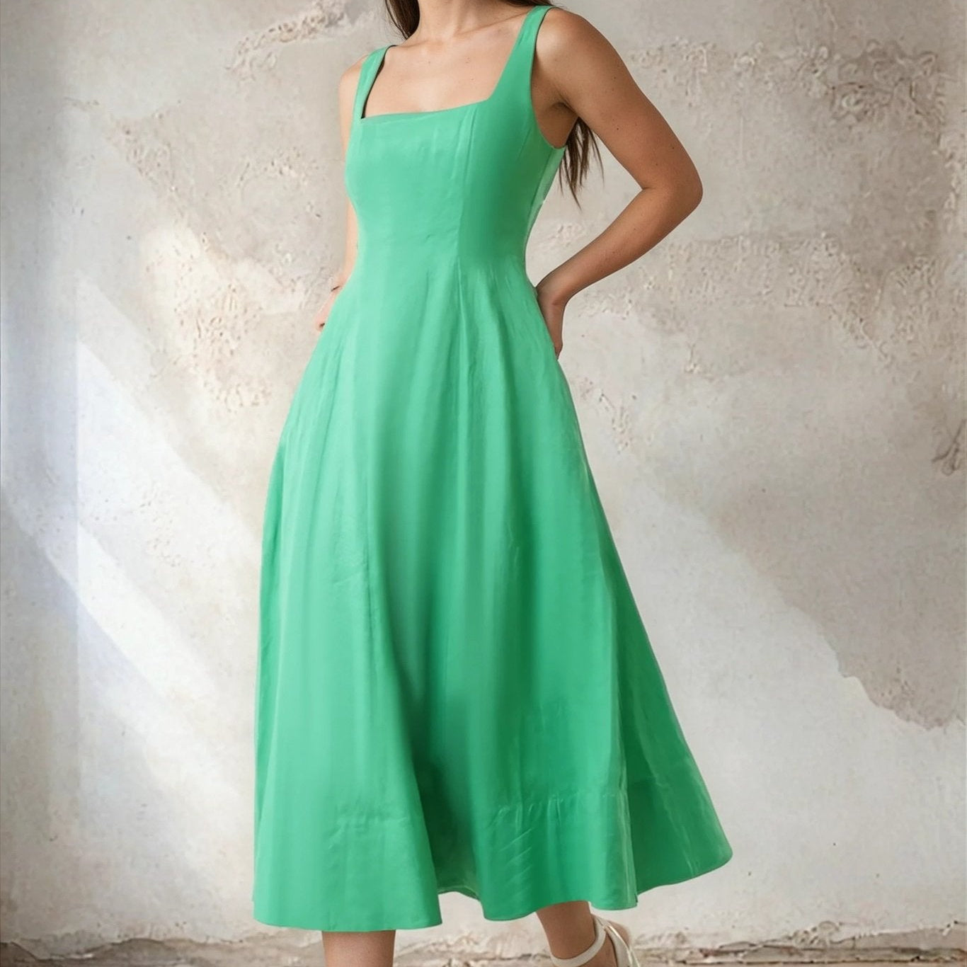 kim lime green dress Pre Order: LIME Green Floral Dress Large / LIME