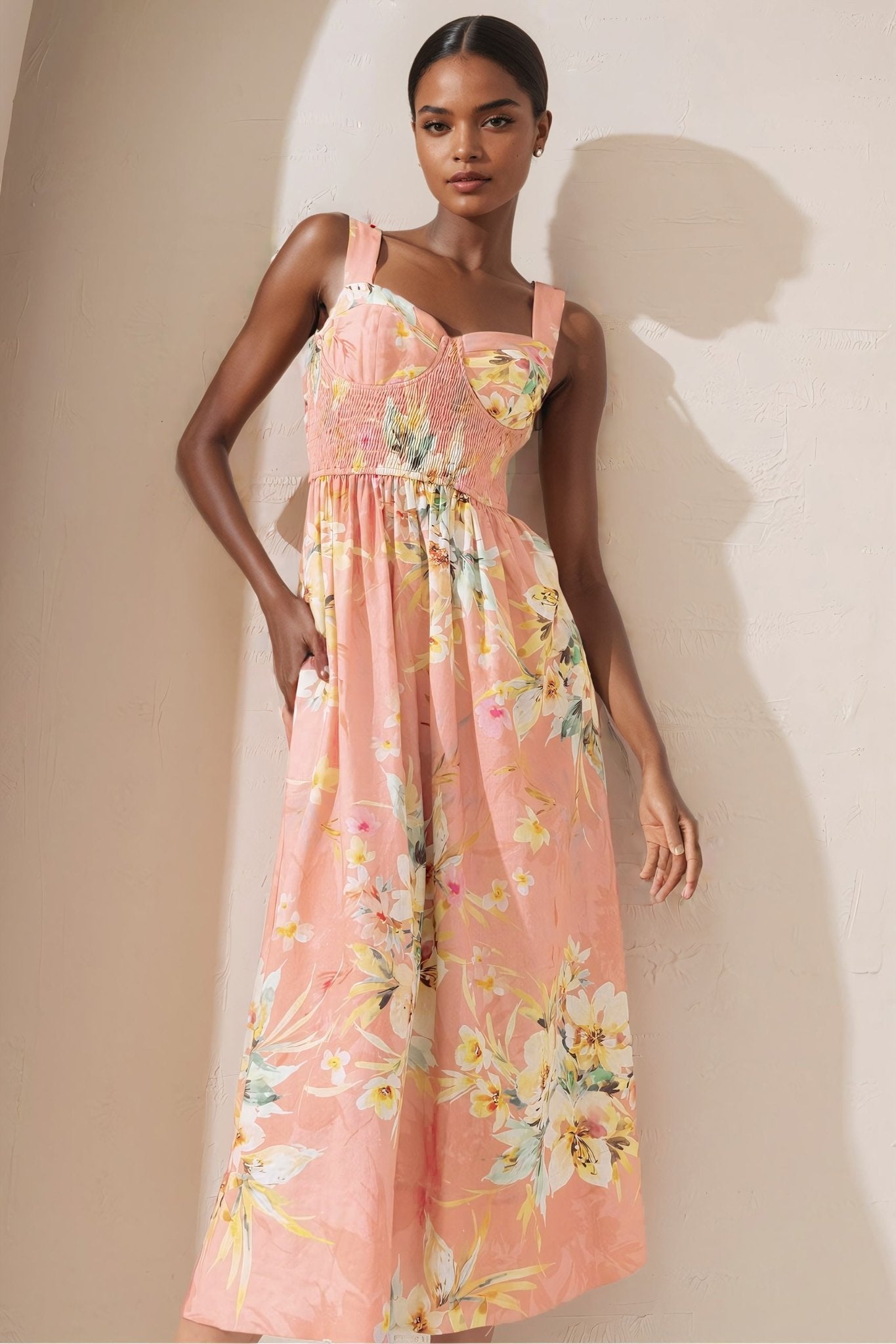 SALE - Print Dresses | Silk Floral Dresses  YUMI KIM