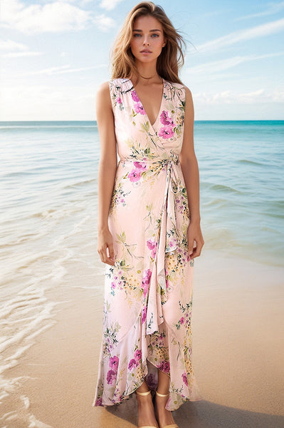 Yumi kim floral fashion wrap dress