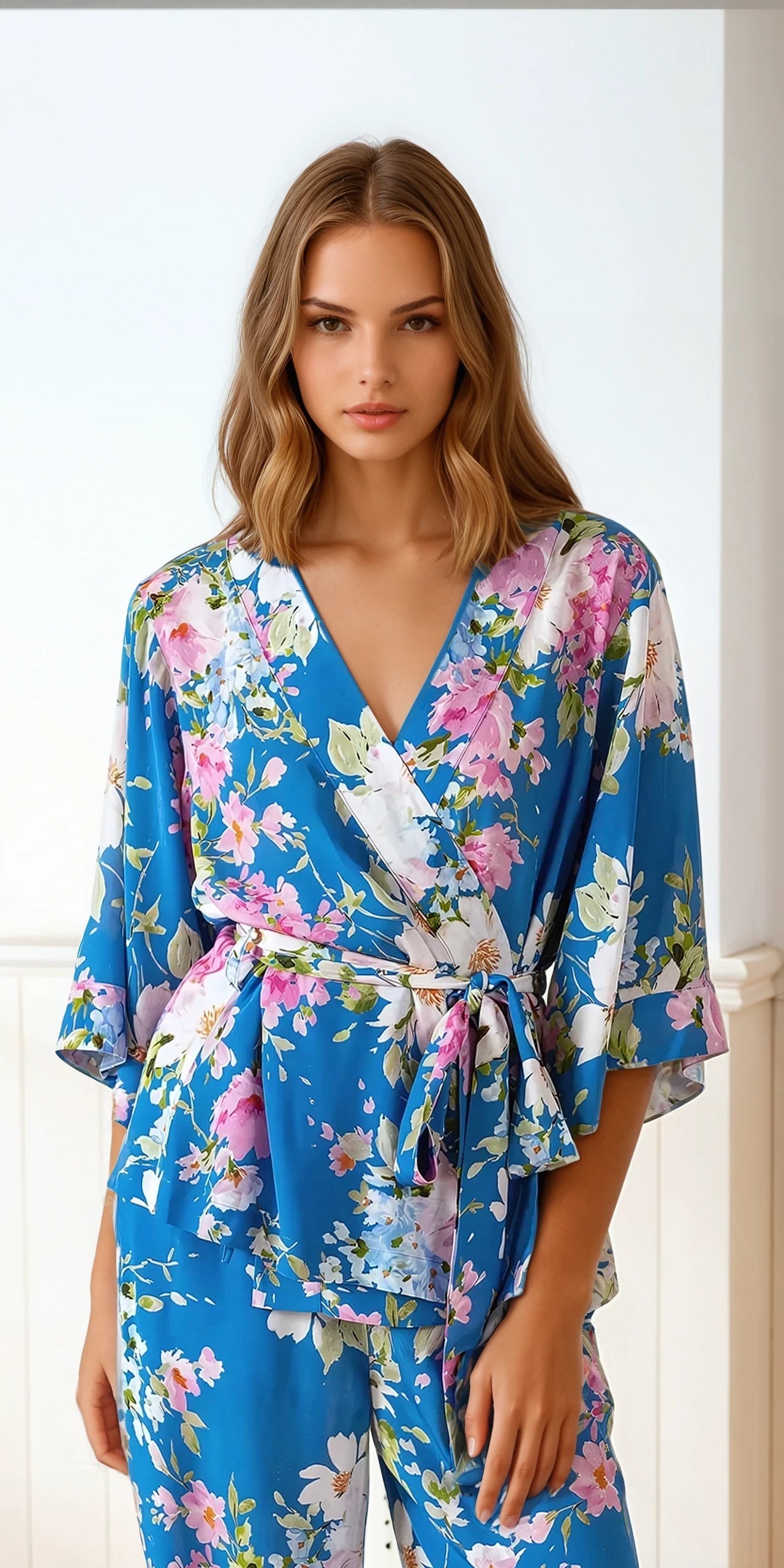 トップス YUKI FUJISAWA Floral Tops (Foil Printed) YUKI FUJISAWA Floral Tops (Foil Printed) トップス
