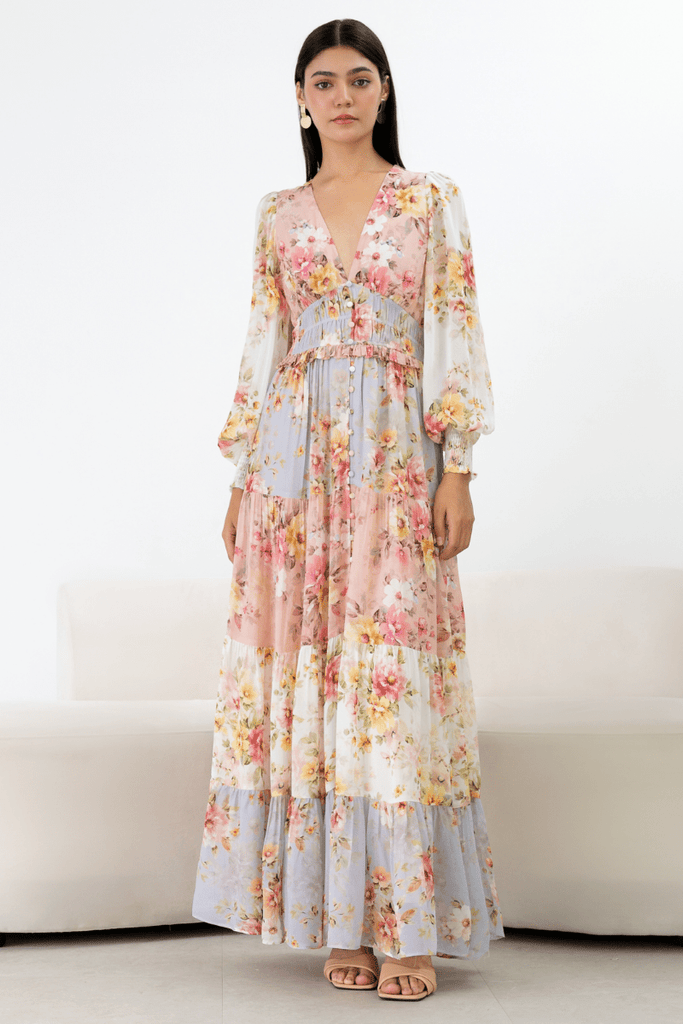 Floral Maternity Dress | Bump Friendly Dress  YUMI KIM