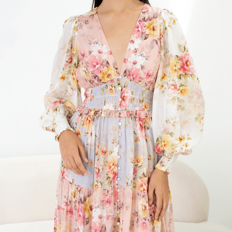frida maxi dress yumi kim Frida Maxi Dress New LOVE Crimson / XS