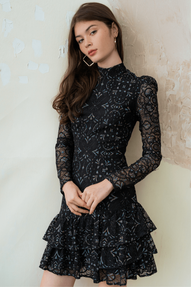 Yumi Kim | Robyn Dress | L | Brandy Lace Black Yumi Kim | Robyn Dress | L | Brandy Lace Black