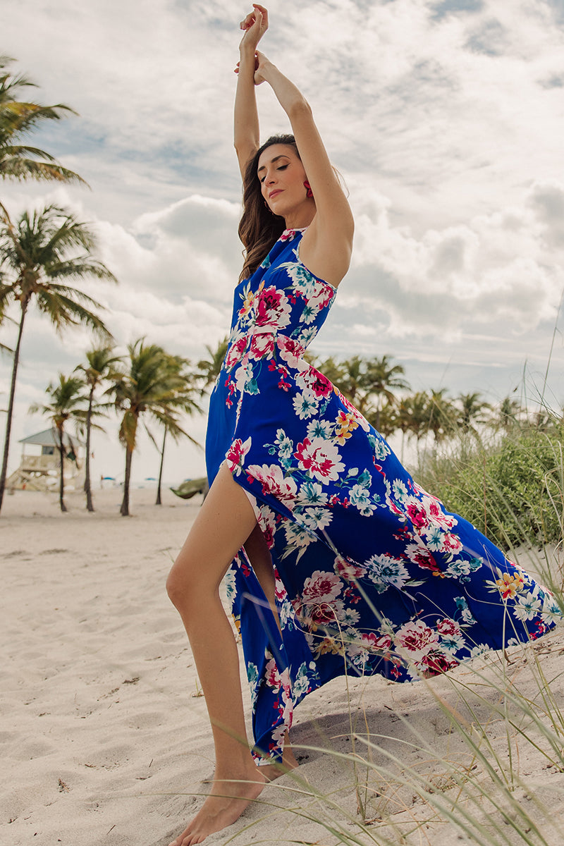 Yumi floral maxi dress Clearance
