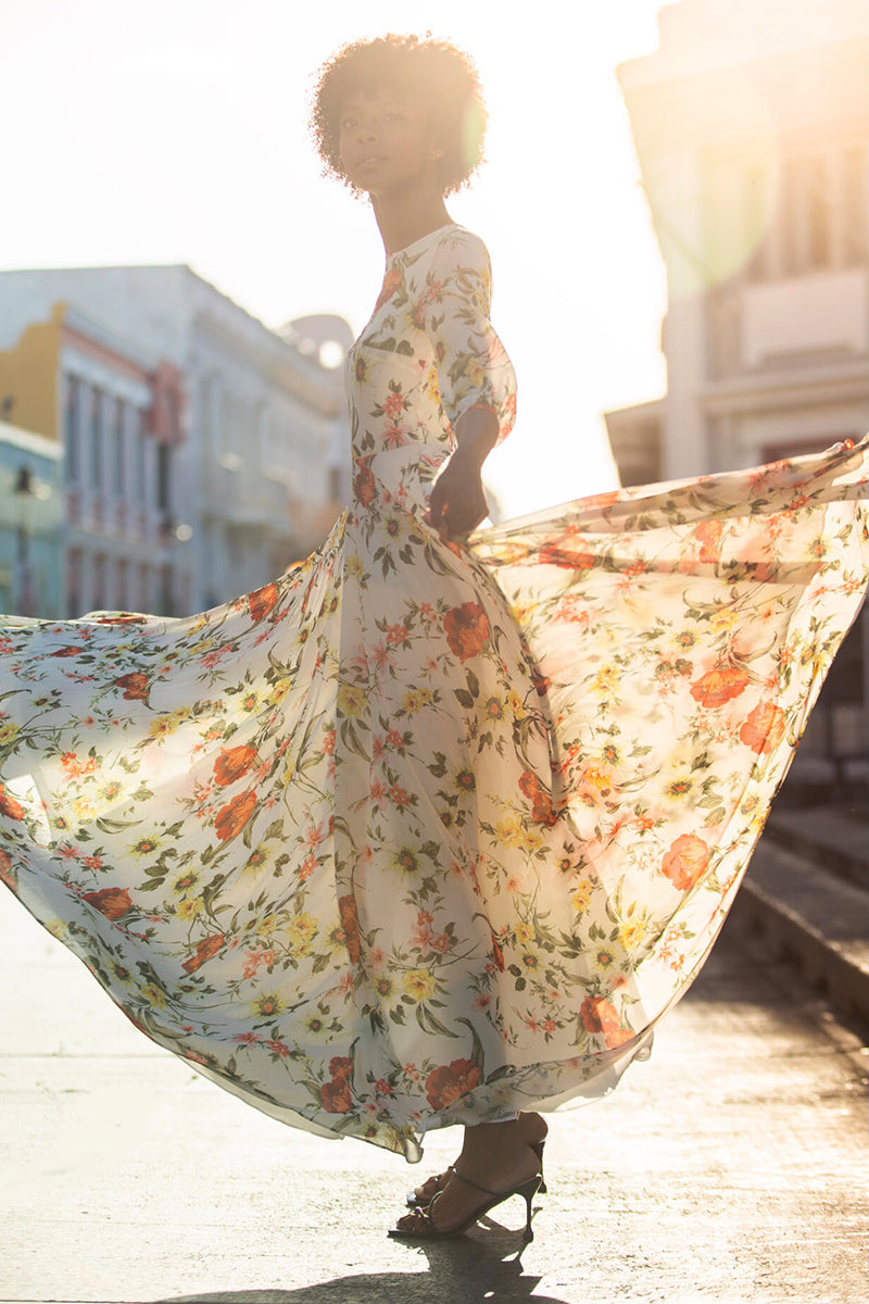 Yumi kim silk maxi dress Clearance