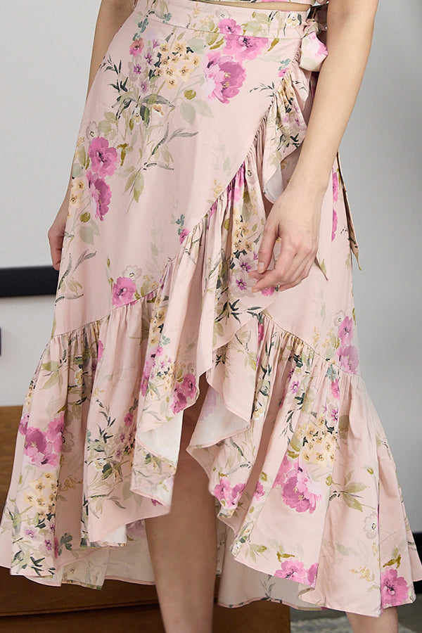Floral Maxi Skirt 